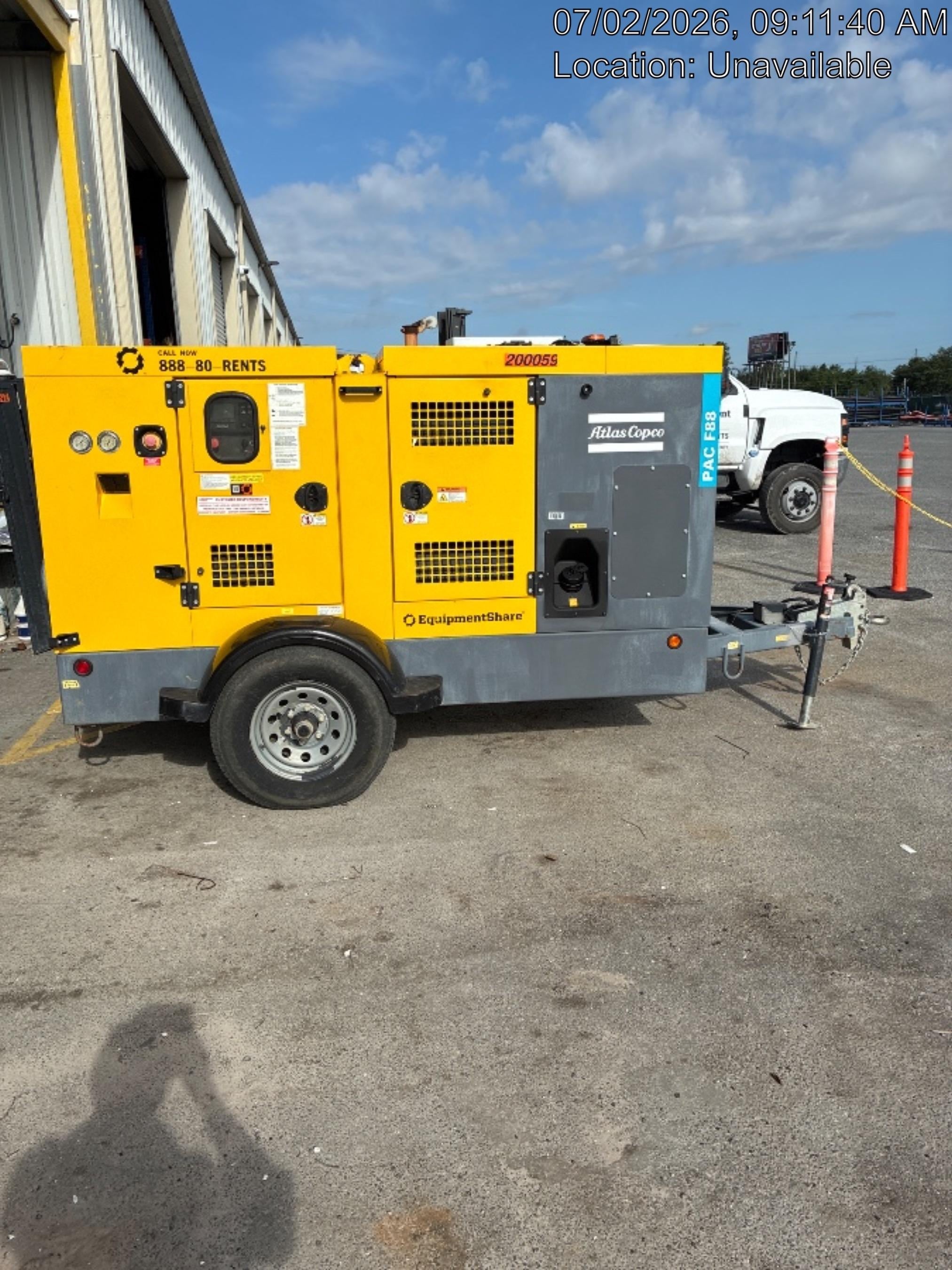 2022 ATLAS COPCO PAC F88 PD-S
