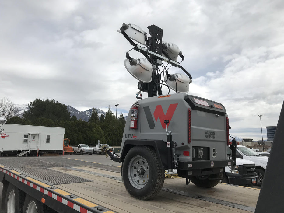 2019 Wacker Neuson LTV6L-MH Mobile Light Tower w/Fuel Level Sensor Installed