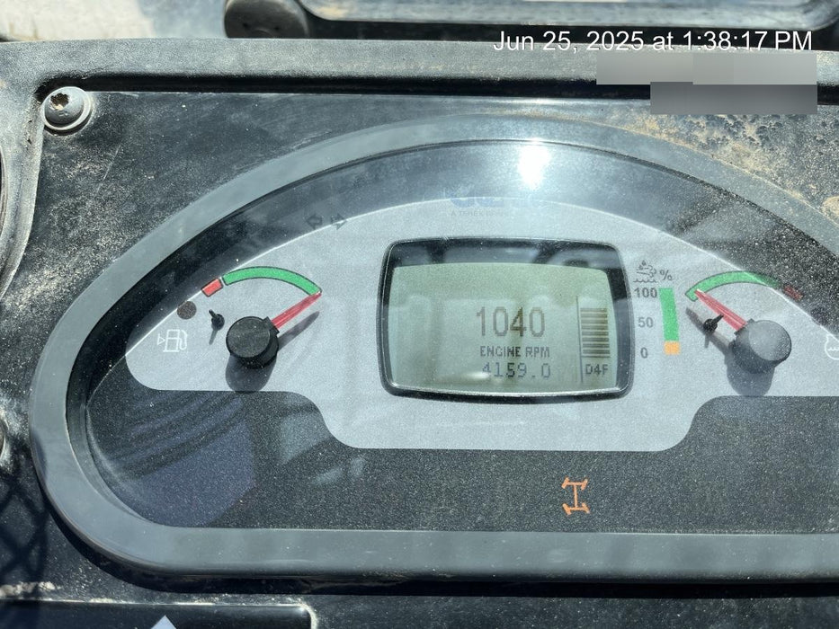 2019 Genie GTH-1056 Cab/Heat/AC, Solid RT Tires, LED Work Lights, Beacon 60" QA Carriage, 60" Forks