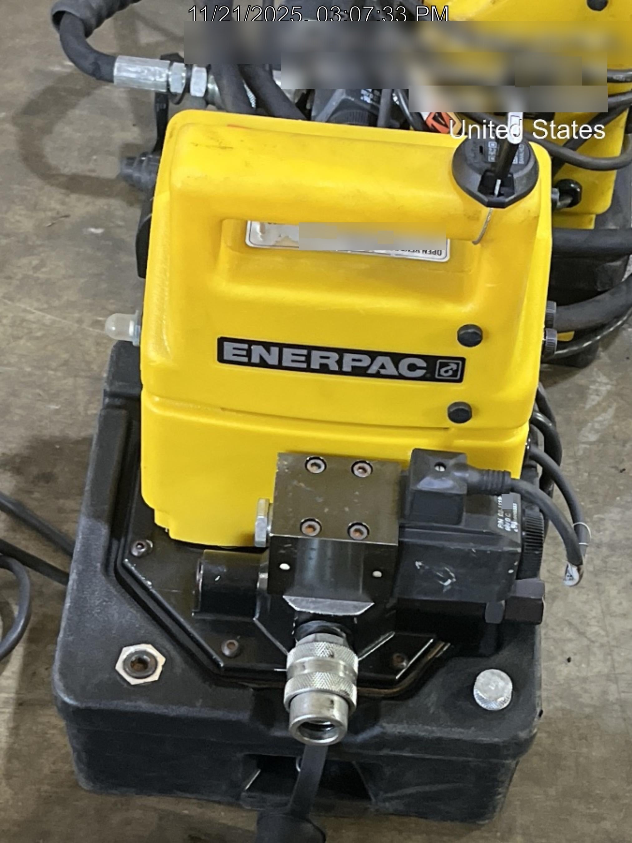 2021 ENERPAC PUD1100B