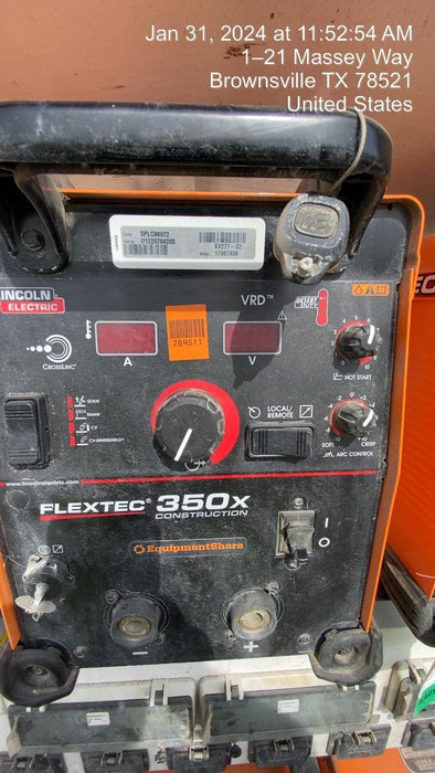 2022 LINCOLN ELECTRIC FLEXTEC 350X