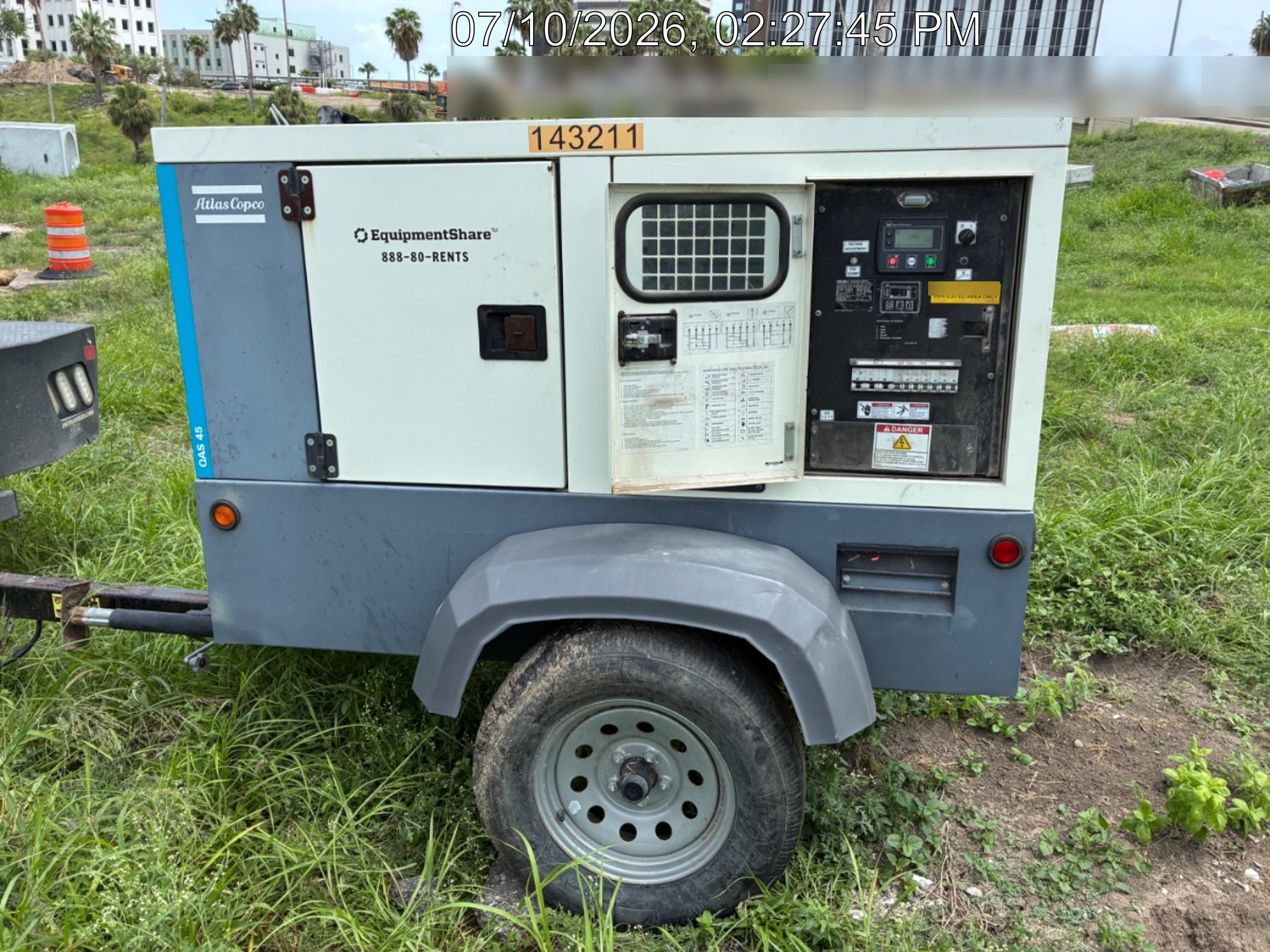 2021 ATLAS COPCO QAS45 CWK