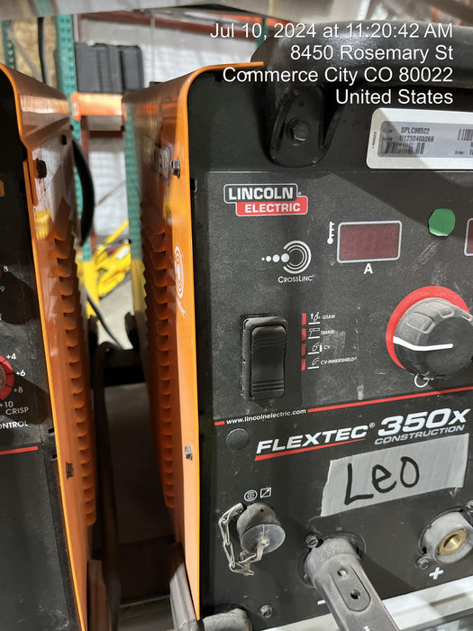 2023 LINCOLN ELECTRIC FLEXTEC 350X