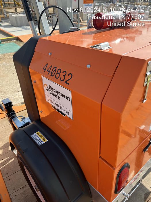 2024 Wanco WLTT-4MM4K Diesel, Deep Sea Controller, Shore Power Plug, Auto Start, (4) 350W LED Floodlights, 4kW Generator, 60 Gal Fuel Tank, 2" Ball, T3