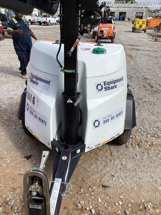 2023 Generac MLT2 Diesel, Flex Switch 120V Input, Powerzone Controller, (4) 320W LED Lights, 4kW Generator, 39.9 Gal Fuel Tank, 2" Ball, T3