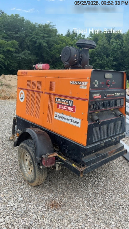 2021 Lincoln Electric Vantage 549X Ready Pak 3, ORANGE (includes trailer, cable rack, fender light kit)