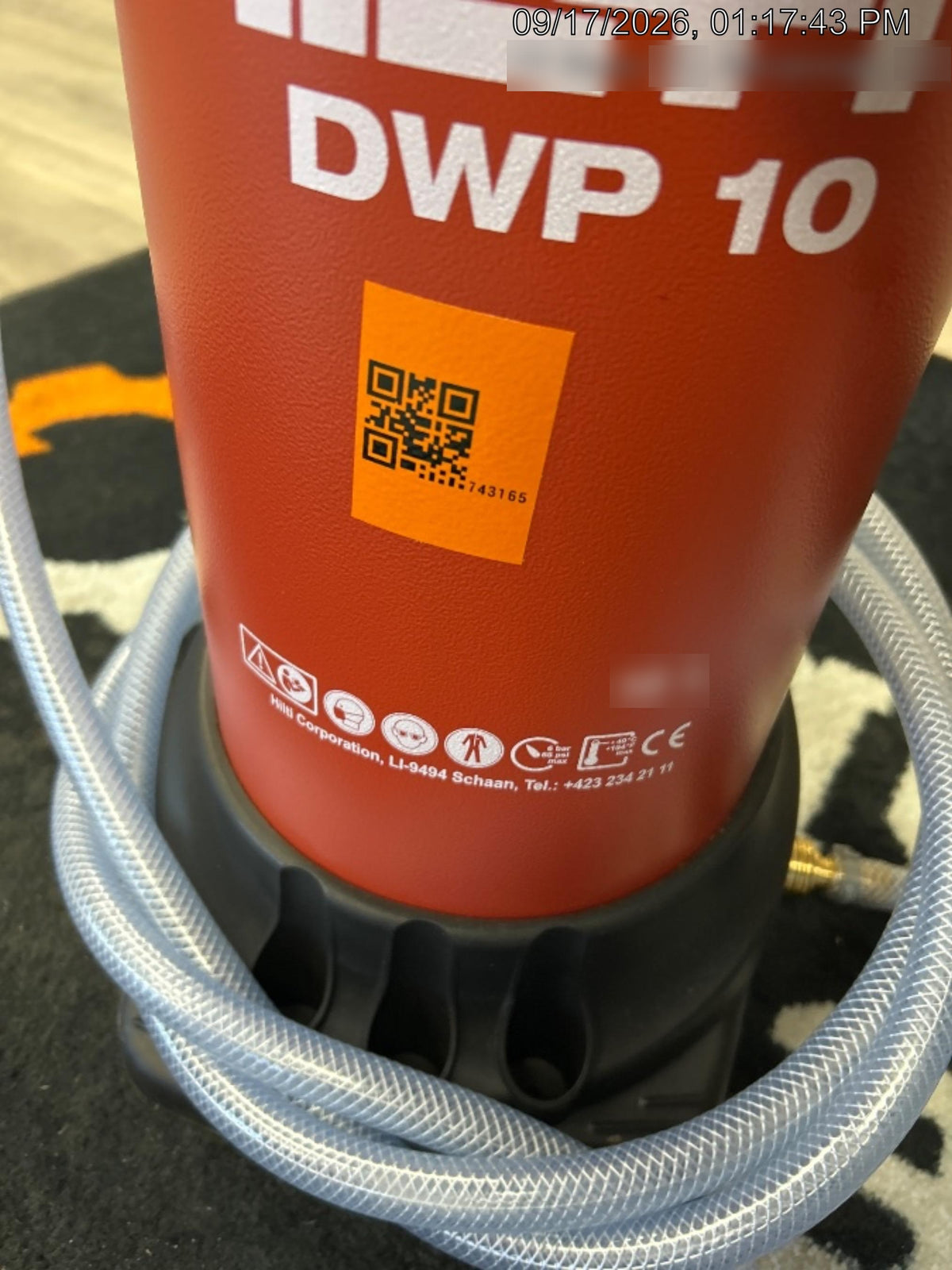 2025 HILTI DWP10