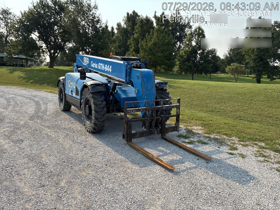2017 Genie GTH-844 Genie GTH-844, Solid Tires, 60" carriage/forks, Open ROPS, Work Lights