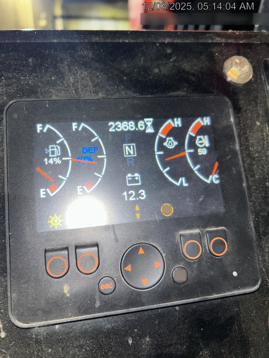 2019 Manitou MTA10055 Canopy, 120 HP, Solid Tires, Work Lights, Lift Hook, Auxiliary Hydraulics 66" Carriage and 60" Forks