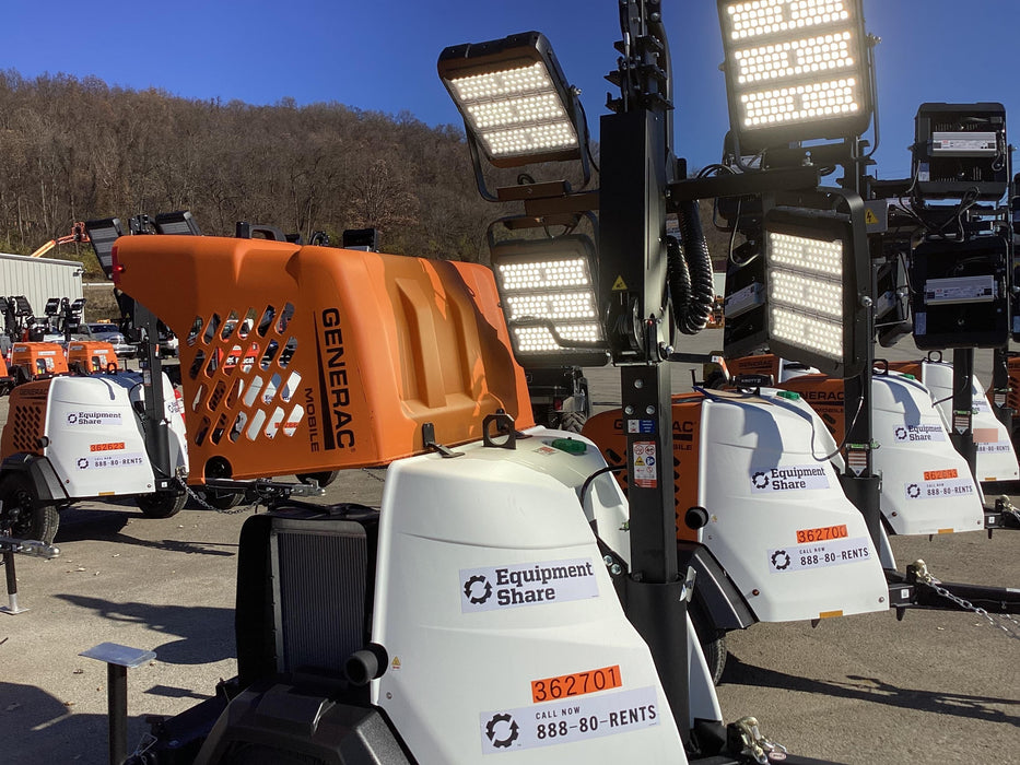 2023 Generac MLT2 Diesel, Flex Switch 120V Input, Powerzone Controller, 
(4) 320W LED Lights, 4kW Generator, 39.9 Gal Fuel Tank, 2" Ball, T3