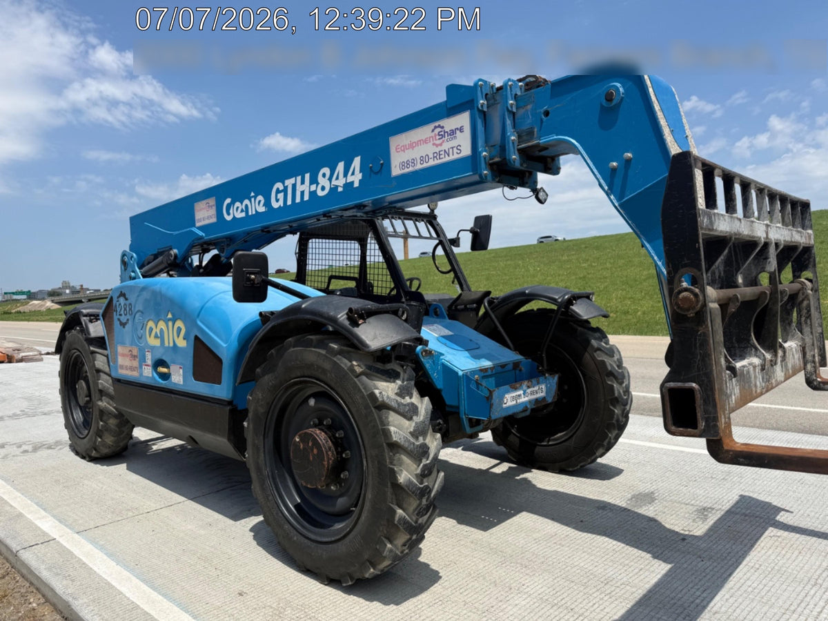2017 Genie GTH-844 Genie GTH 844, Solid Tires, 60" carriage, Open ROPS