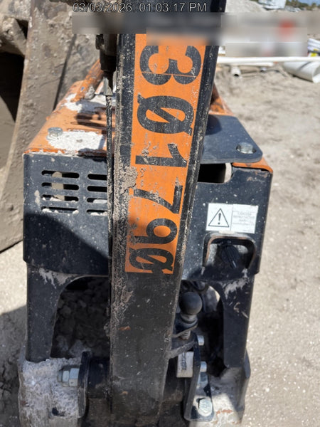 2023 Multiquip MVH158 Honda GX200, 17" Plate, Gas