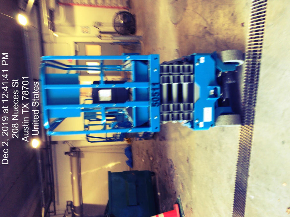 2019 Genie GS-1930 Fixed Rails with Chain Entry