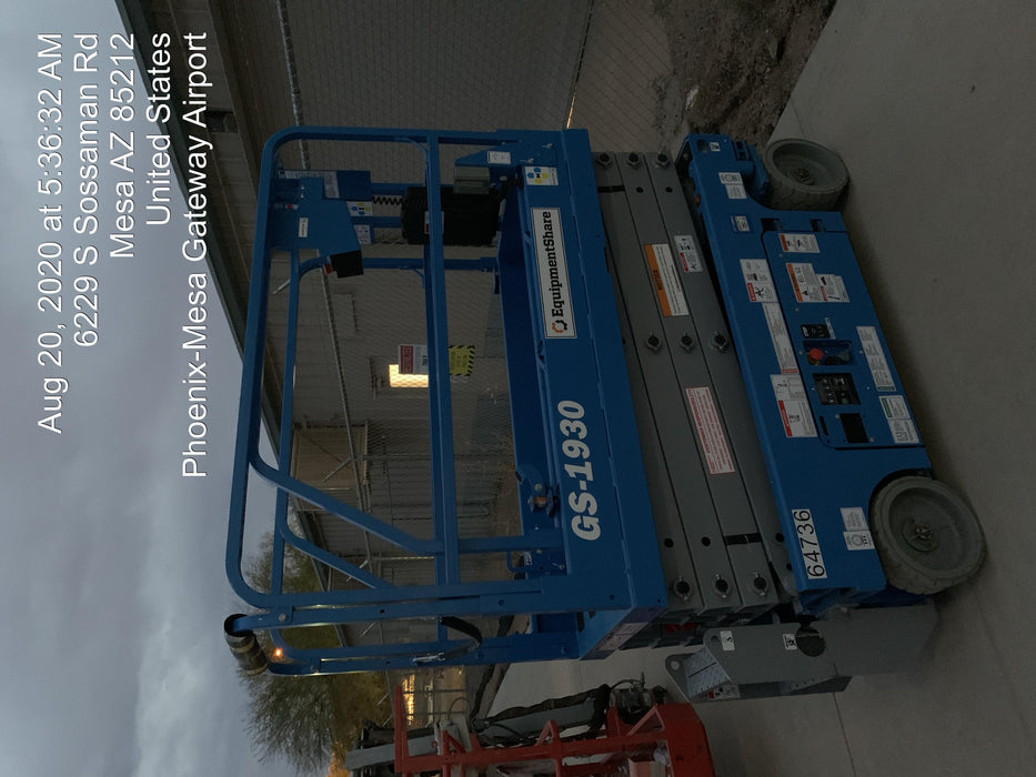 2020 Genie GS-1930 Standard Machine