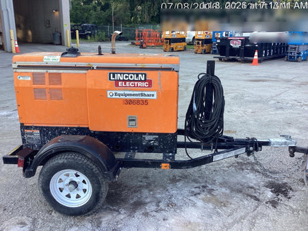2023 Lincoln Electric LE400 Kubota V1505, Trlr, Cable Rack, Light Kit, ES Decals, T3