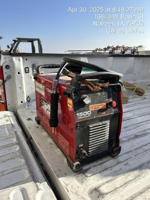 2022 LINCOLN ELECTRIC TOMAHAWK 1500