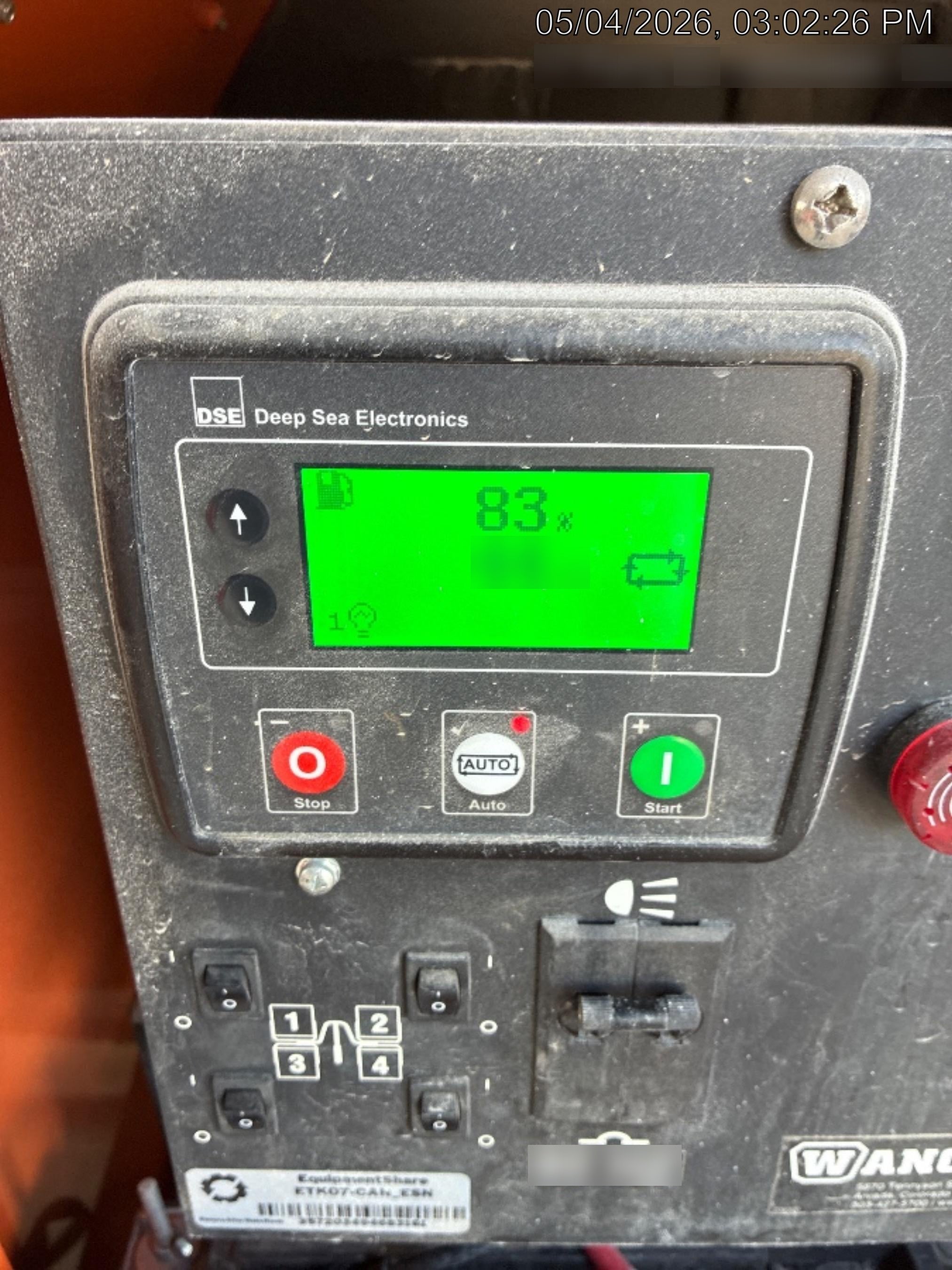 2024 Wanco WLTT-4MM4K Diesel, Deep Sea Controller, Shore Power Plug, Auto Start, (4) 350W LED Floodlights, 4kW Generator, 60 Gal Fuel Tank, 2" Ball, T3