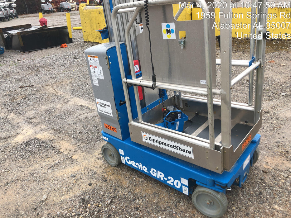 2019 GENIE GR-20
