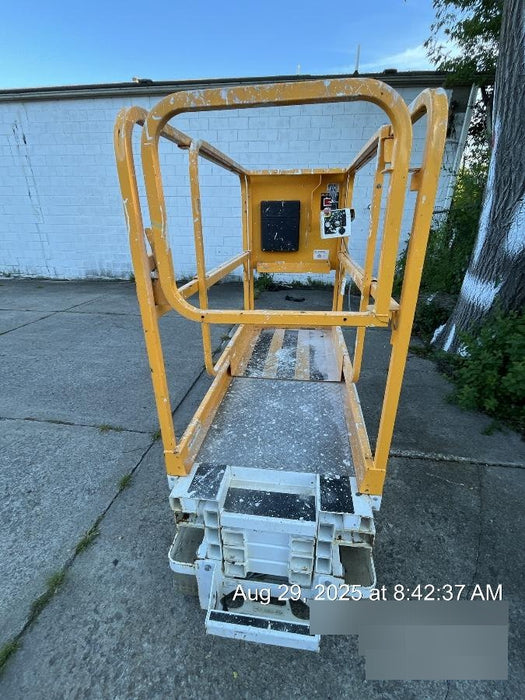 Custom Equipment HB-1430 <ul>
 <li>Hy-Brid Scissor Lift</li>
  <li>Platform capacity up to 670 lbs.</li>
  <li>Working height up to 20 ft</li>
  <li>Weighs under 1,700 lbs.</li>
  <li>Non-marking wheels </li>
</ul>