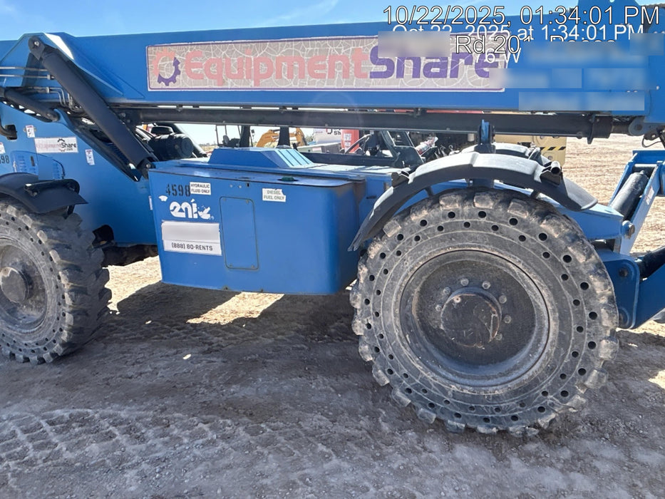 2017 Genie GTH-1056 Genie GTH1056, Solid Tires, 60" carriage, Light Kit, Open ROPS