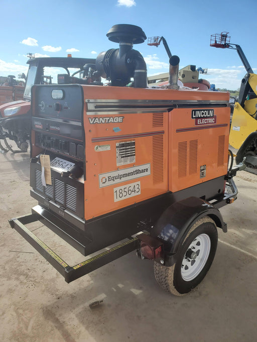2021 Lincoln Electric Vantage 549X Ready Pak 3, ORANGE (includes trailer, cable rack, fender light kit)