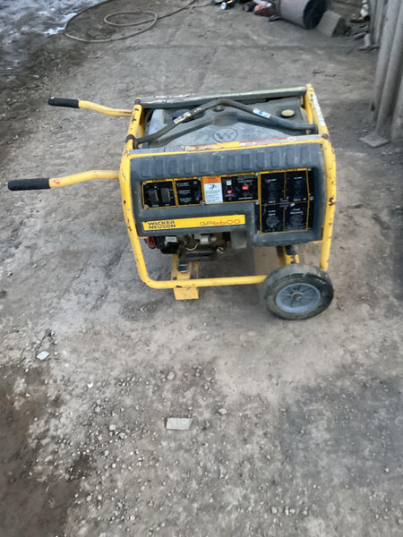 2018 Wacker Neuson GP6600A Wacker Neuson GP6600A Generator w/Wheel Kit