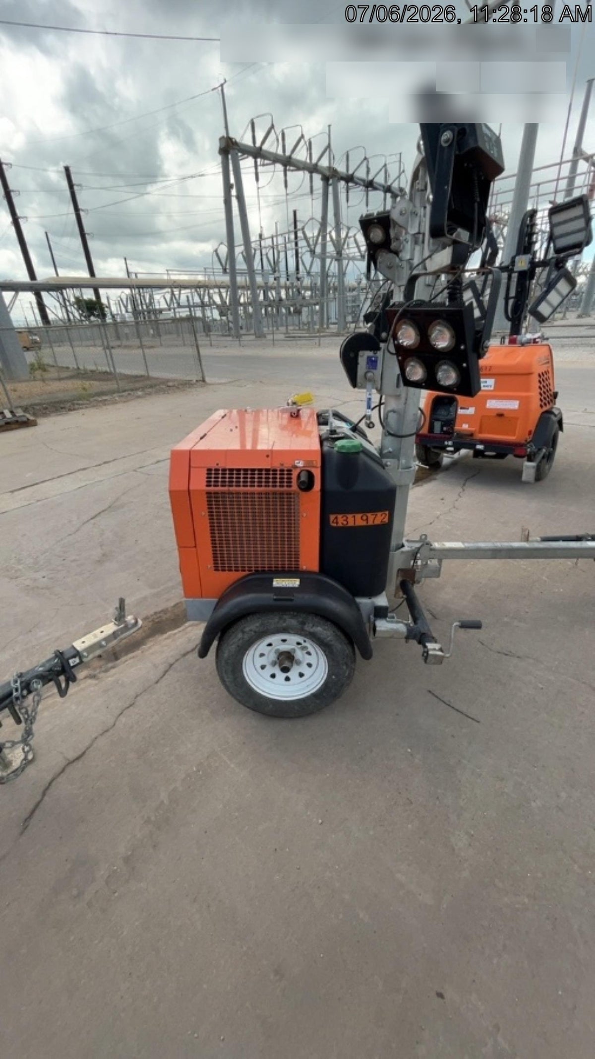 2024 Wanco WLTT-4MM4K Diesel, Deep Sea Controller, Shore Power Plug, Auto Start, (4) 350W LED Floodlights, 4kW Generator, 60 Gal Fuel Tank, 2" Ball, T3