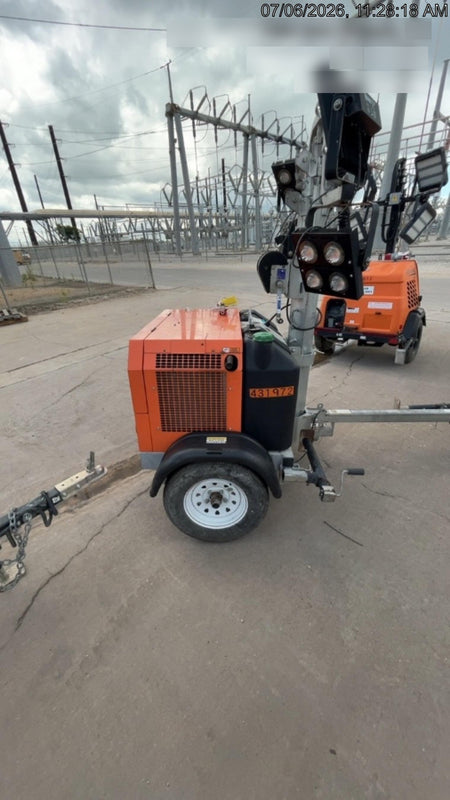 2024 Wanco WLTT-4MM4K Diesel, Deep Sea Controller, Shore Power Plug, Auto Start, (4) 350W LED Floodlights, 4kW Generator, 60 Gal Fuel Tank, 2" Ball, T3