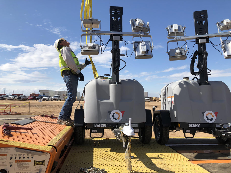 2019 Wacker Neuson LTV6K-LED Standard LED Towable Light Tower w/None