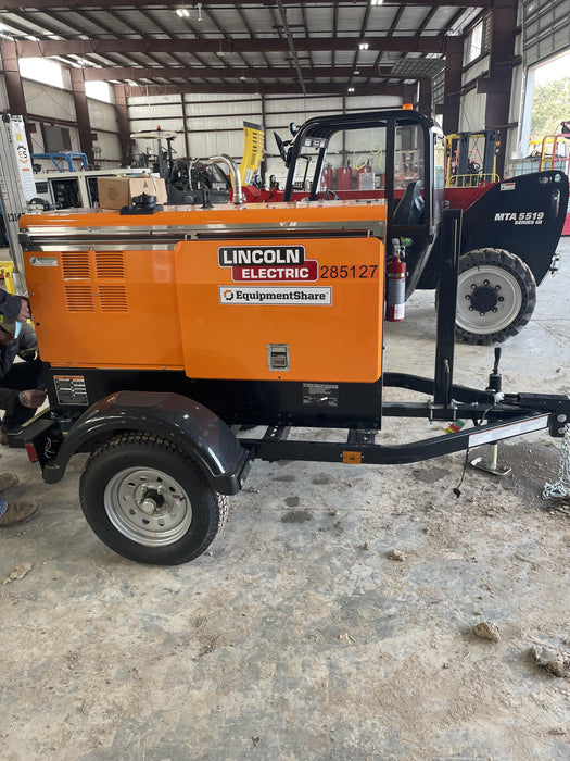 2022 Lincoln Electric LE400 Kubota V1505, Trlr, Cable Rack, Light Kit, ES Decals, T3