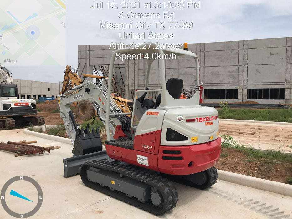 2021 TAKEUCHI TB235-2R