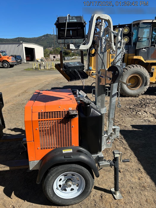 2024 Wanco WLTT-4MM4K Diesel, Deep Sea Controller, Shore Power Plug, Auto Start, (4) 350W LED Floodlights, 4kW Generator, 60 Gal Fuel Tank, 2" Ball, T3