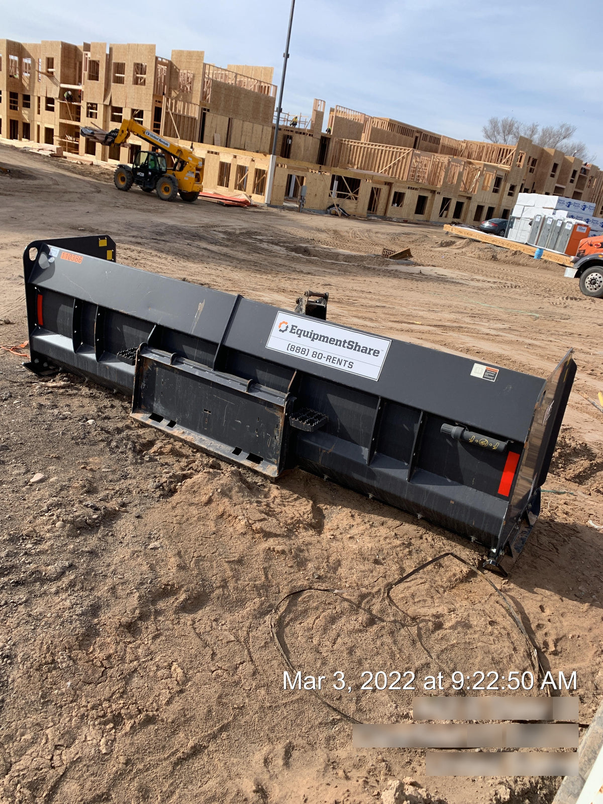 2015 PALADIN 23344-0022 Snow Pusher