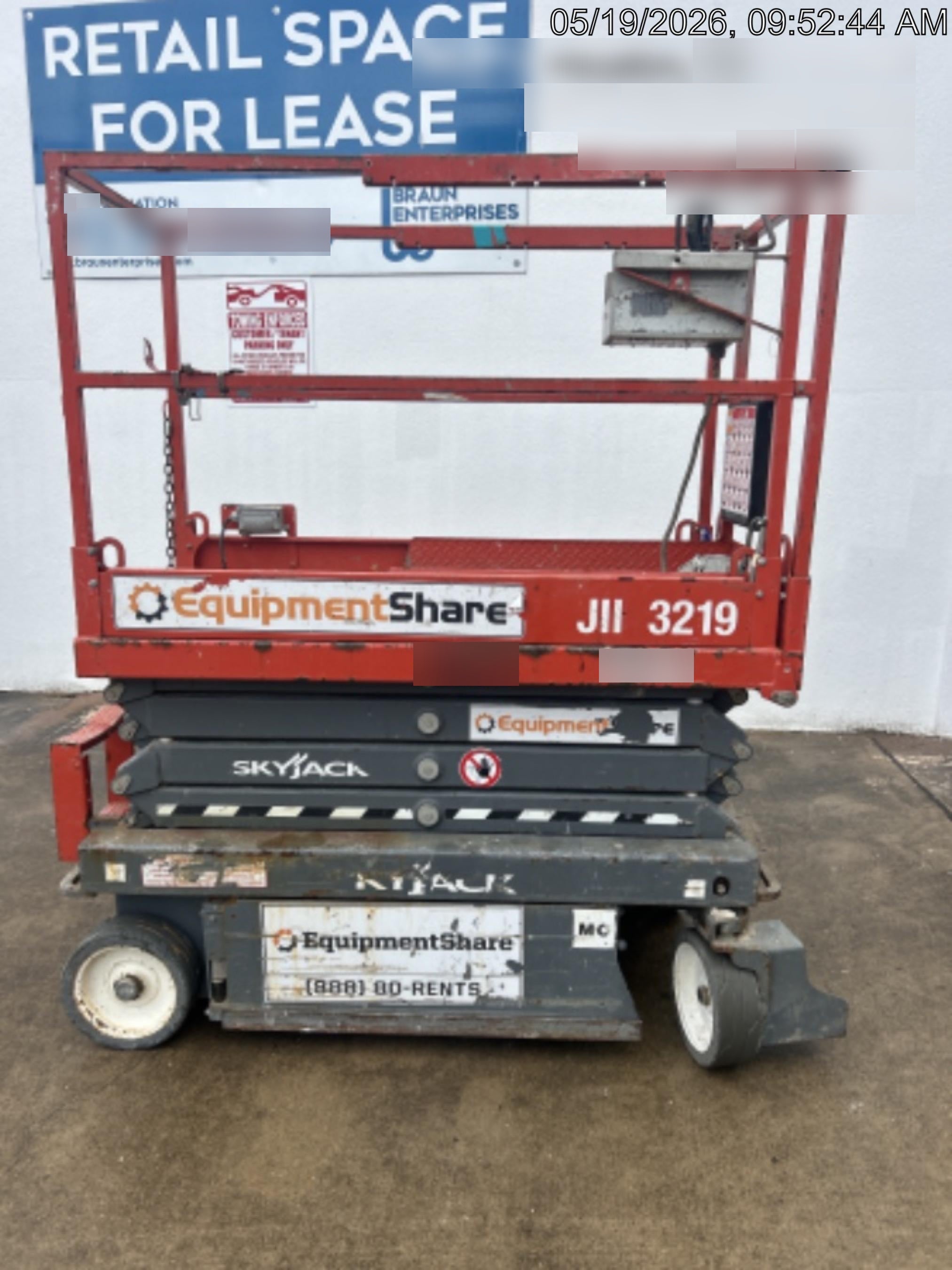 2018 SKYJACK SJIII-3219