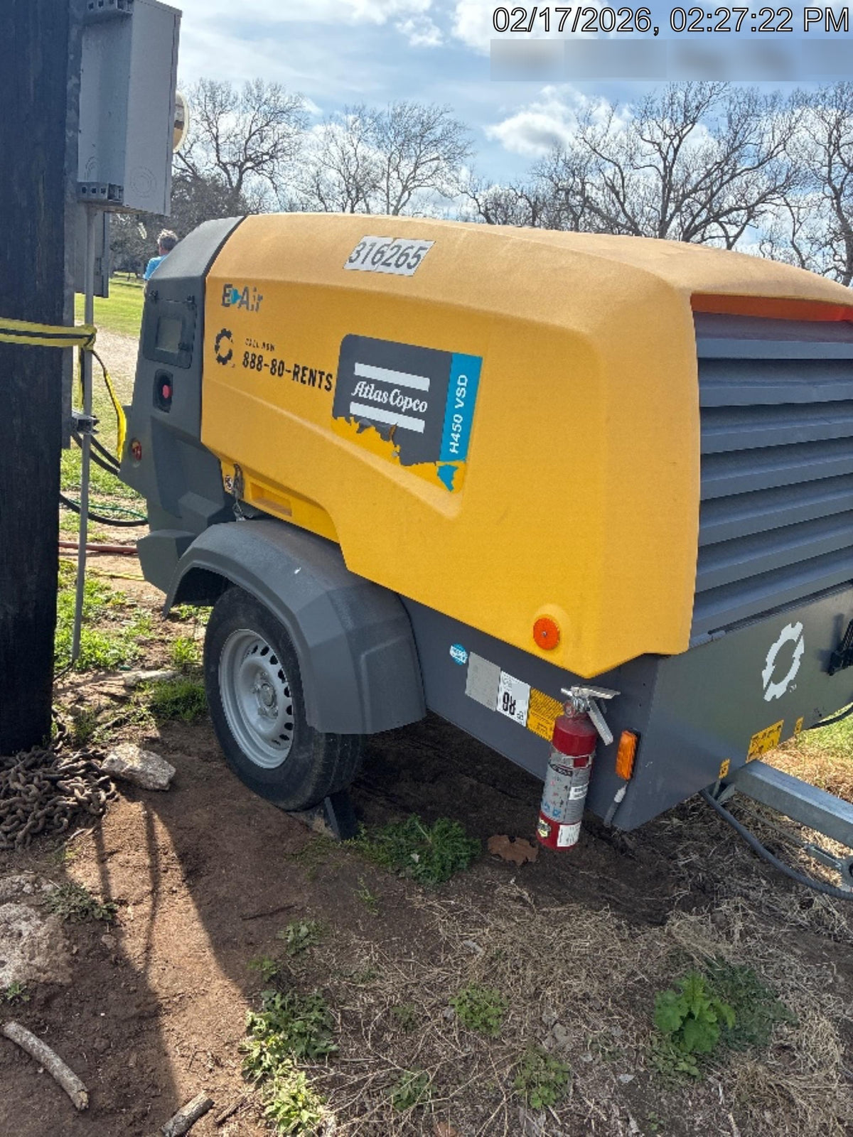 2023 ATLAS COPCO E-AIR H450