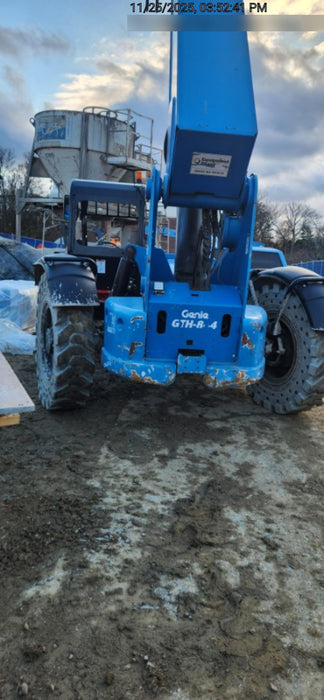 2018 Genie GTH-844 Genie GTH-844 w/ROPS, Work Lights, Solid Tires, RH Cab Mesh, Beacon, 60" Carriage and Forks