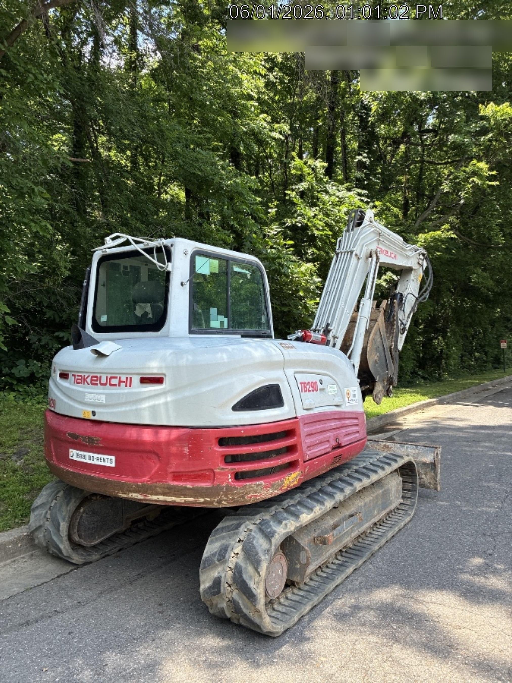 2019 TAKEUCHI TB290