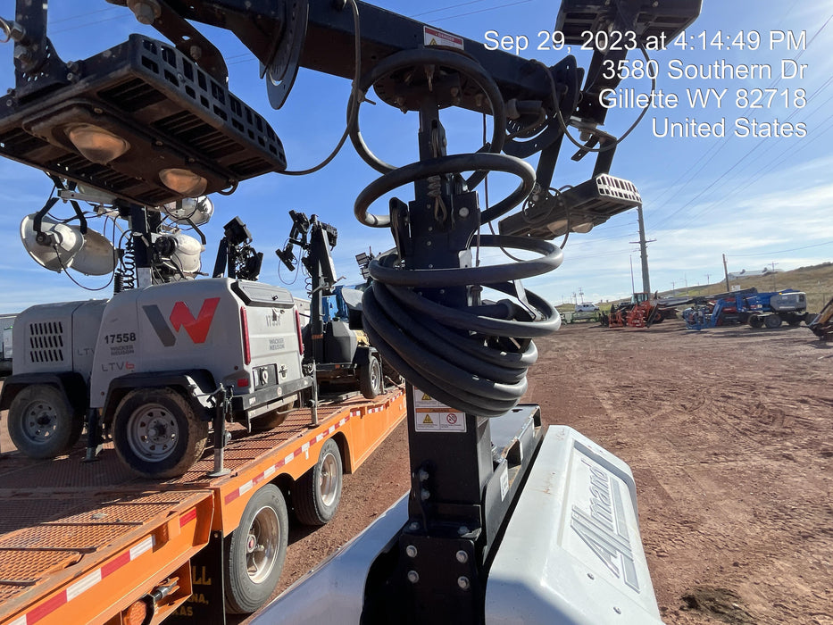 Allmand Bros. Night-Lite Pro II Allmand Night-Lite Pro II Allmand Night-Lite Pro II 8 kW Light Tower w/Kubota Engine, LED Light Package