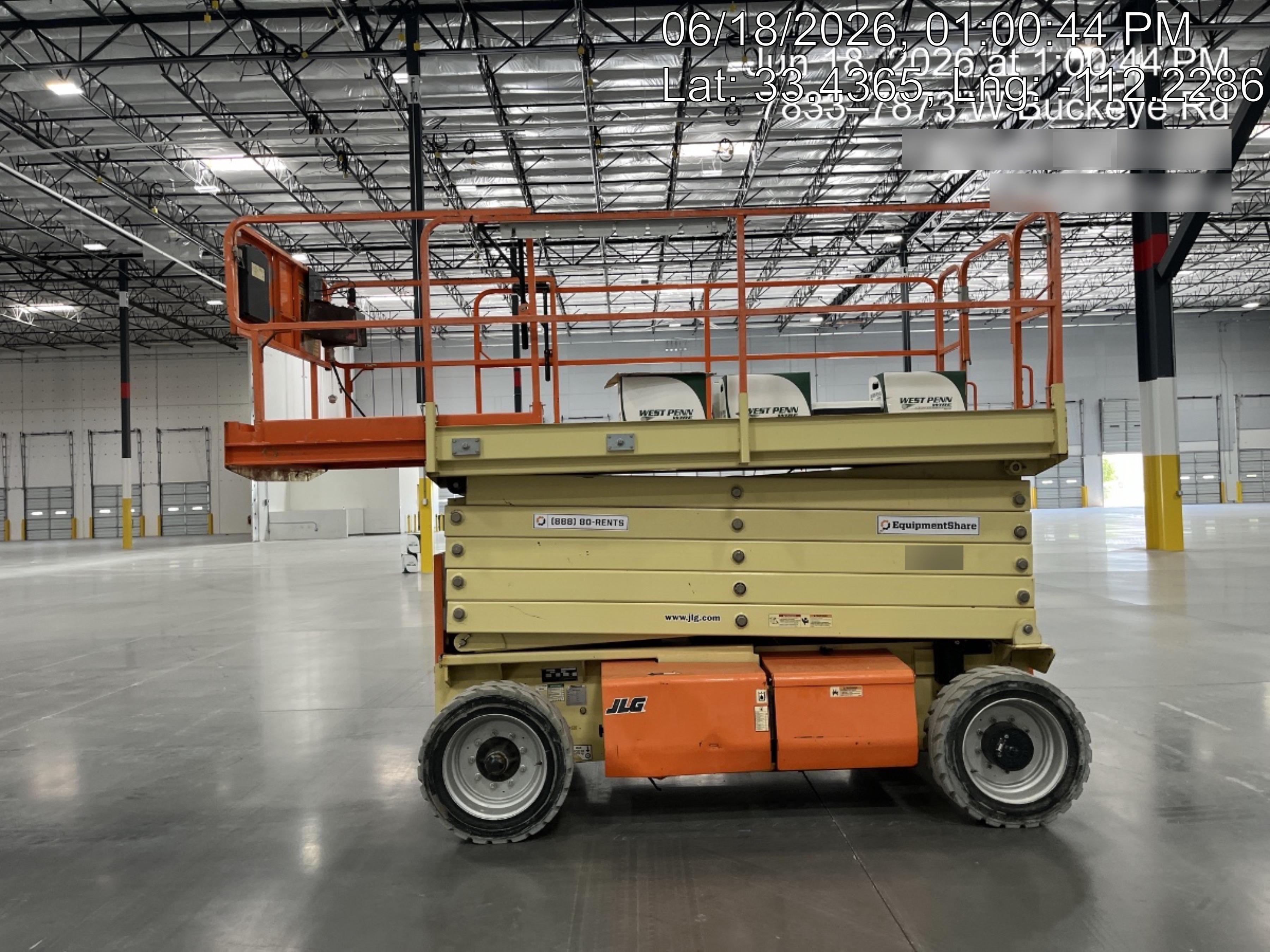 2018 JLG 4069LE
