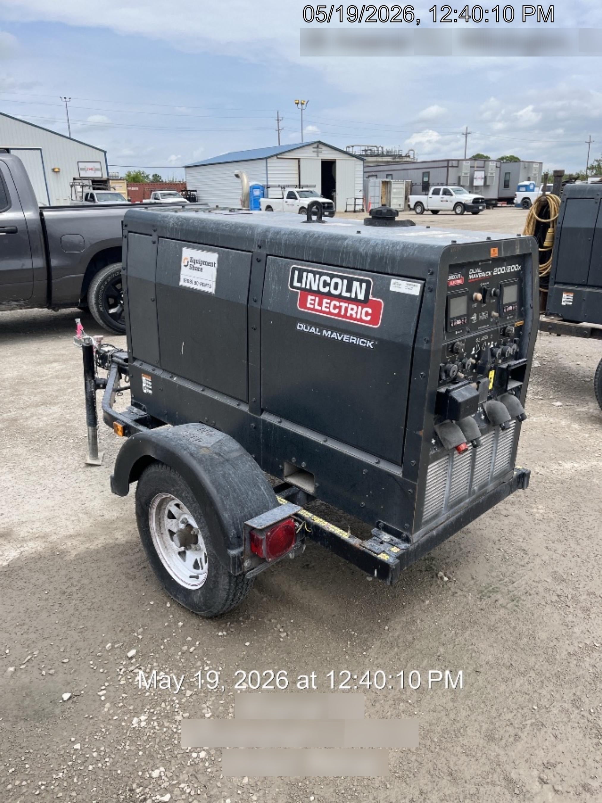 2024 Lincoln Electric Dual Maverick 200/200X Ready Pak 3, Includes Trailer, Cable Rack, Fender Light Kit K4382-1-RP3