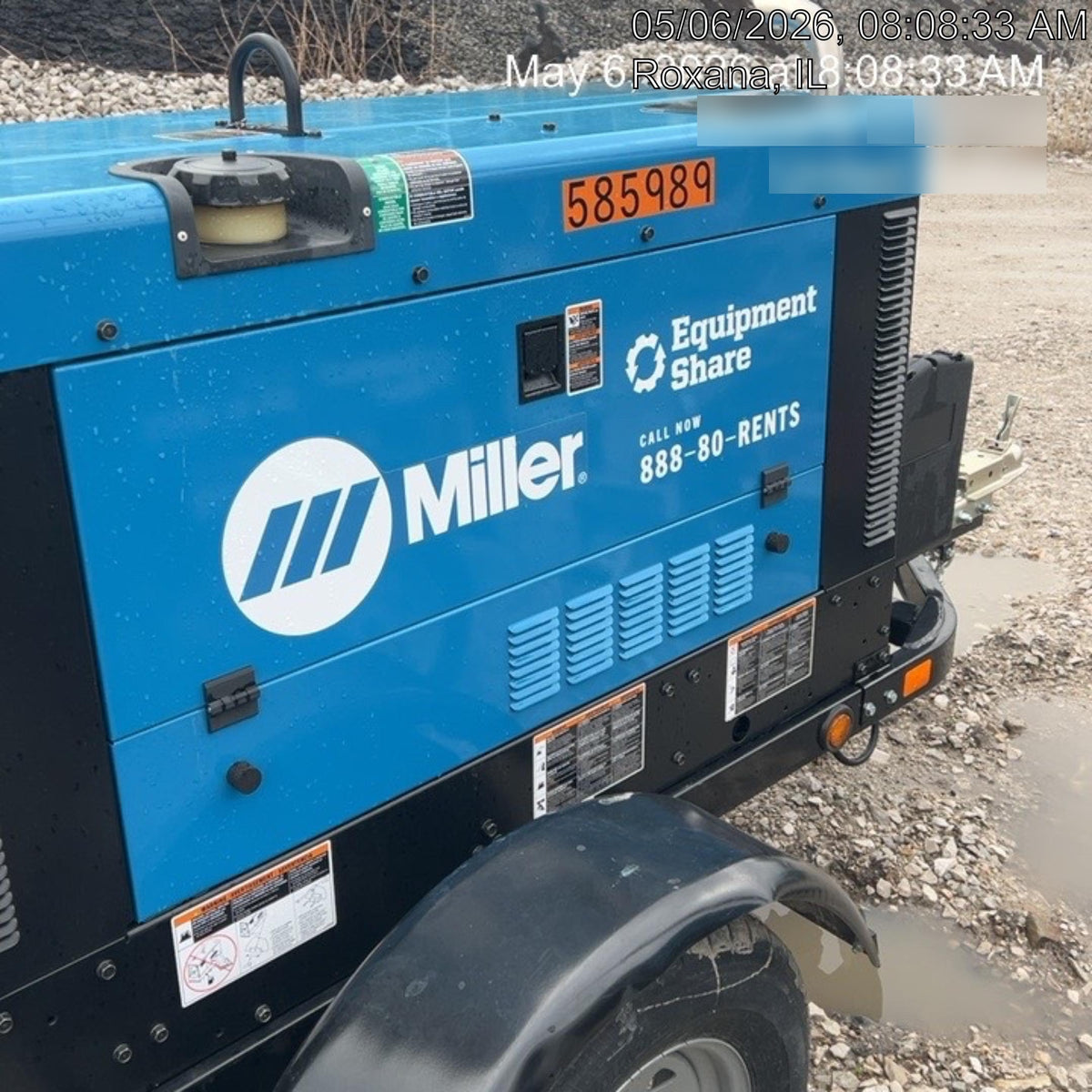 2025 MILLER ELECTRIC BIG BLUE 400