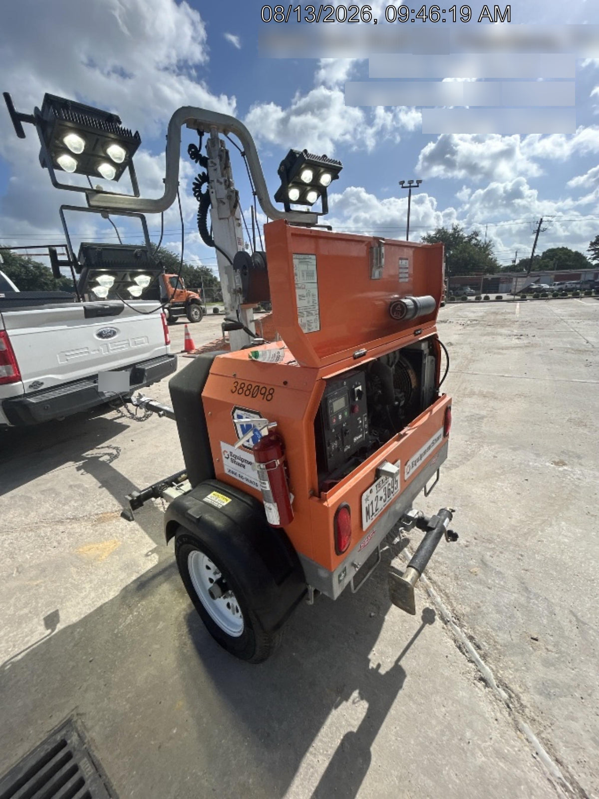 2024 Wanco WLTT-4MM4K Diesel, Deep Sea Controller, Shore Power Plug, Auto Start, (4) 350W LED Floodlights, 4kW Generator, 60 Gal Fuel Tank, 2" Ball, T3