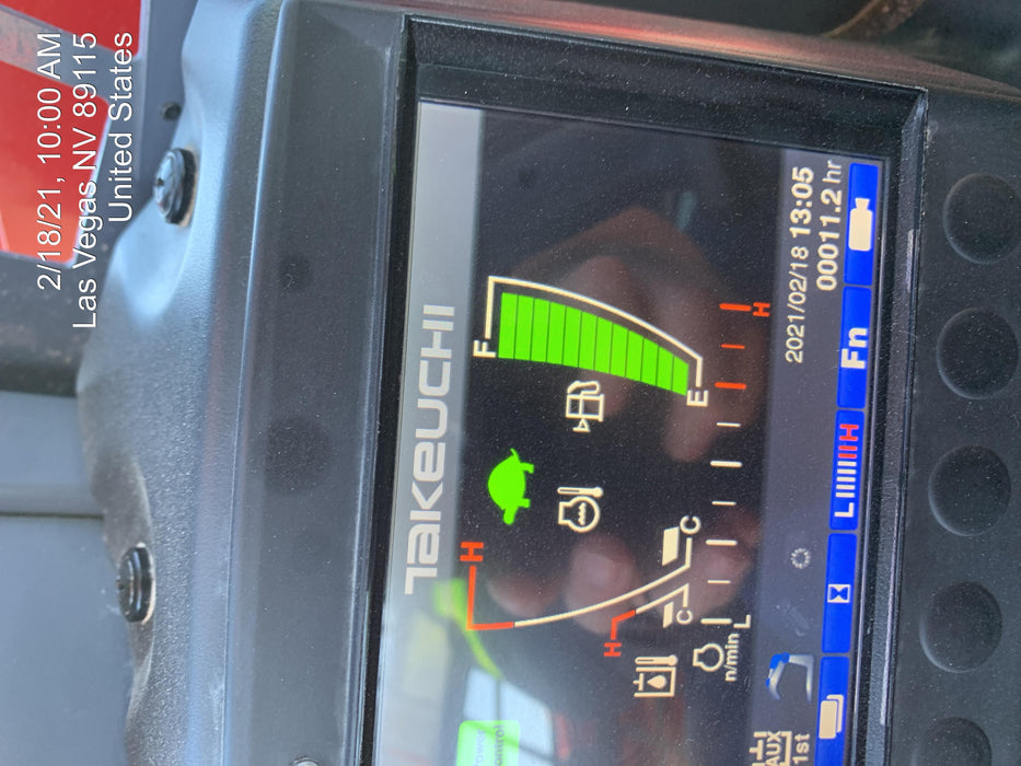 2020 Takeuchi TL8R2-CR Cab/Heat/Air, Hydraulic QC