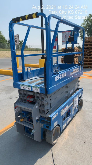 2020 Genie GS-1930 Fixed rails with chain entry gate - Pre A92.20