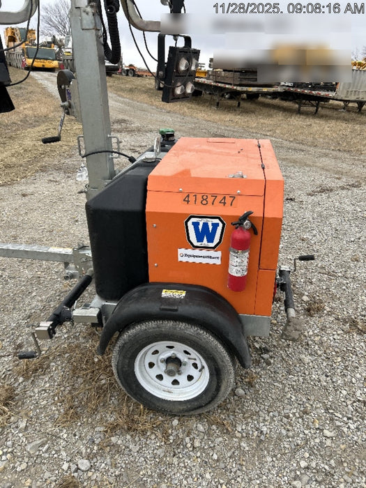 2024 Wanco WLTT-4MM4K Diesel, Deep Sea Controller, Shore Power Plug, Auto Start, (4) 350W LED Floodlights, 4kW Generator, 60 Gal Fuel Tank, 2" Ball, T3