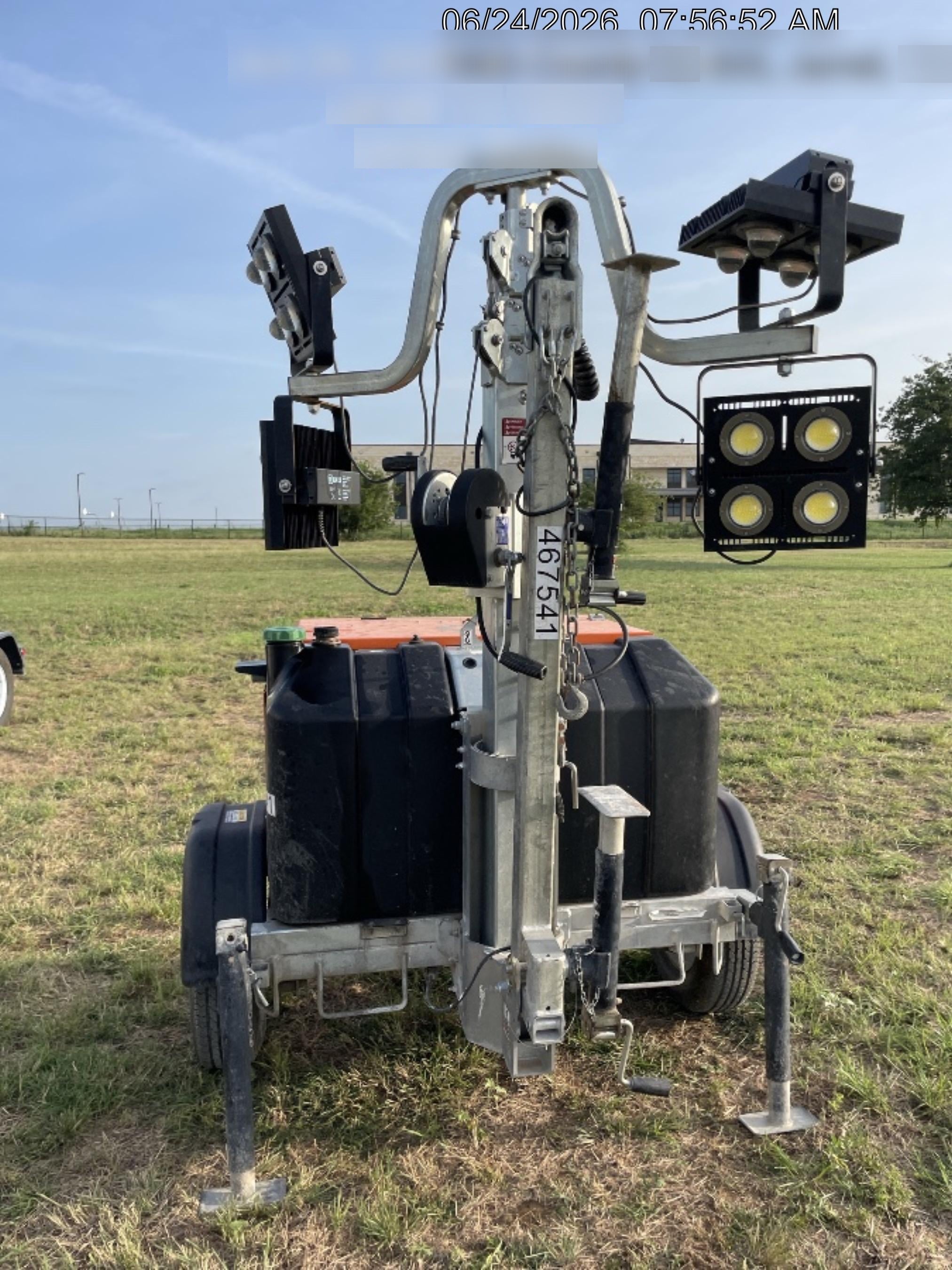 2024 Wanco WLTT-4MM4K Diesel, Deep Sea Controller, Shore Power Plug, Auto Start, (4) 350W LED Floodlights, 4kW Generator, 60 Gal Fuel Tank, 2" Ball, T3