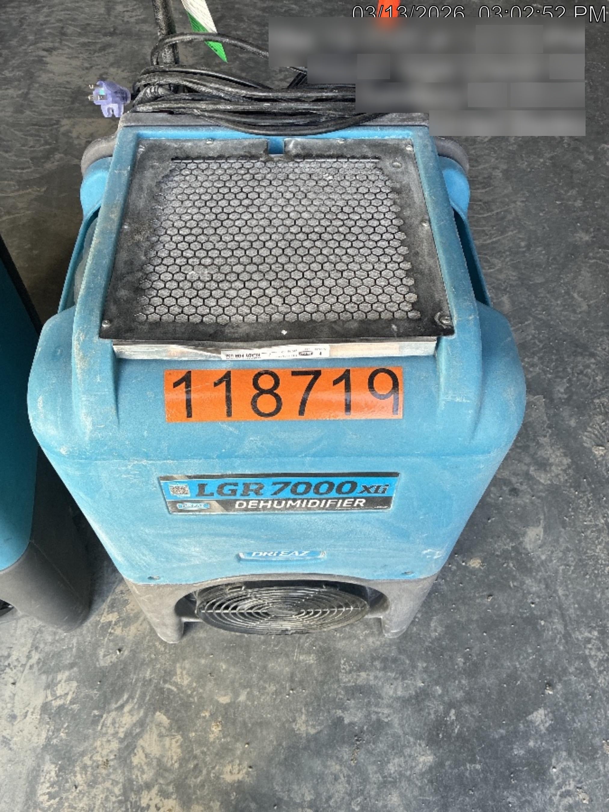 2020 DRI-EAZ LGR 7000XLi