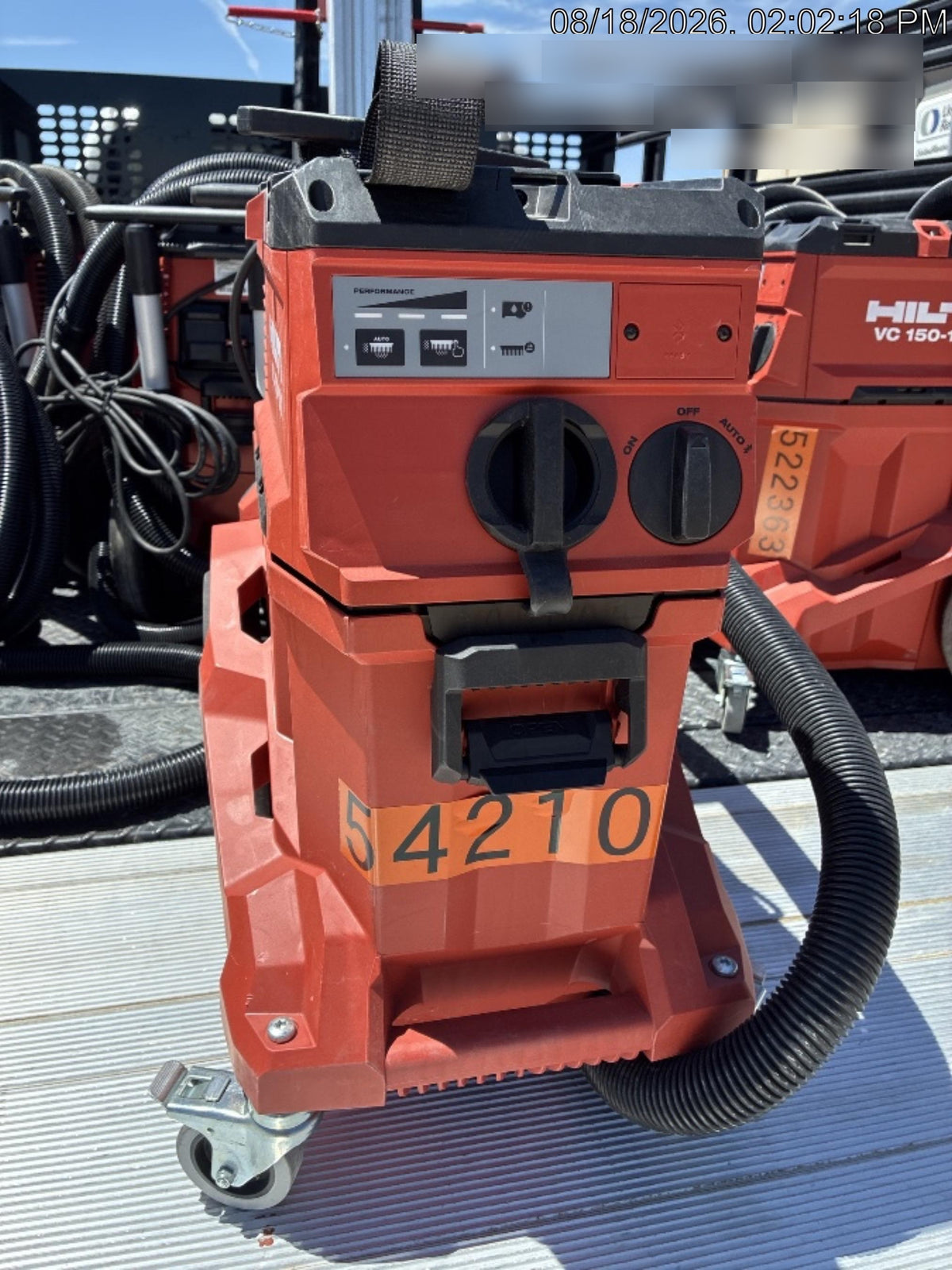 2025 HILTI VC 150-10 X
