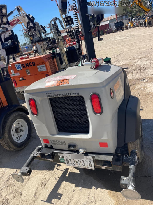 2024 Wacker Neuson LTT4 Diesel, Kohler KDW702, Deep Sea Controller, Auto Start, LED 320W, Bypass Outlet, T3