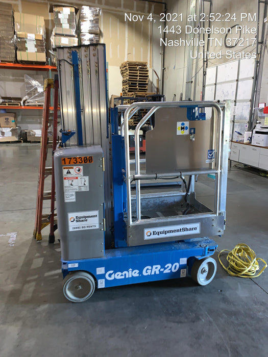 2021 GENIE GR-20